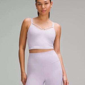 Lululemon Size 10  lululemon Align Strappy Ribbed Tank Top, Lilac Ether